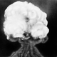 The mushroom cloud at the Trinity Test Site in New Mexico on July 16, 1945 (Image: AP)
